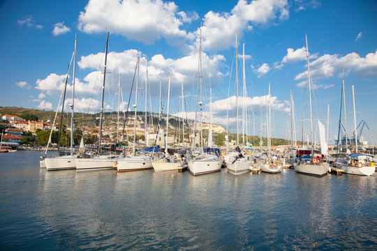 Yacht Club in  Balchik , Bulgaria.
