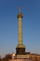 Fototapeta na wymiar Placu Bastylii, Paryż, Ile de France, Francja