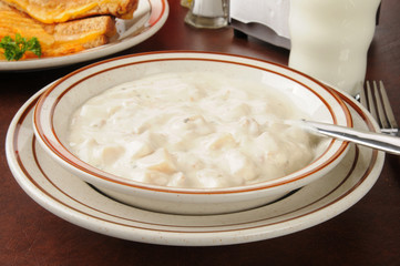 Clam chowder
