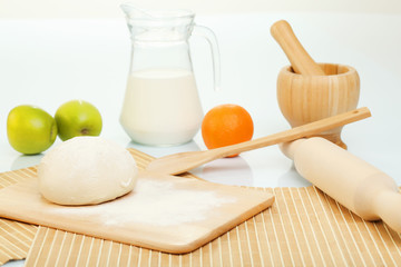 Different products to make bread