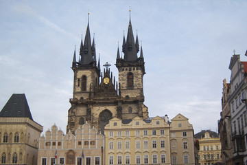 Fototapeta premium Place de la vieille ville de Prague
