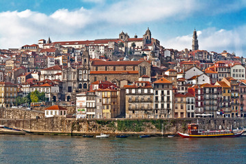 Naklejka na ściany i meble Domy Porto