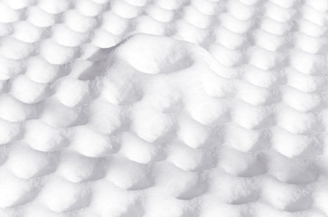 Patterns and Textures in Snow