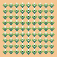 Symmetrical vector background pattern with fountain diaper