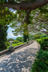 beautiful landscape in Vorontsov Palace