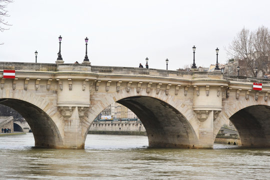 Bridge Pont Neuf across the Seine