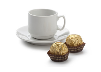 Candies and cup