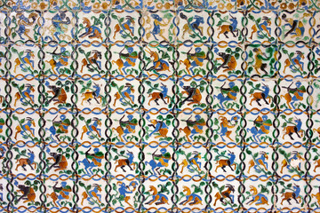 Mythical Creatures Tiles Background