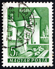 Postage stamp Hungary 1964 Castle of Koszeg