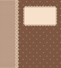 Greeting card . Vector illustration