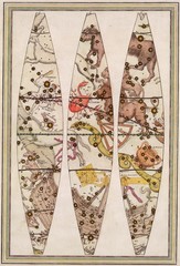 Vintage stellar map