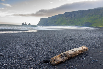 Vik, Iceland - Sandy beach.