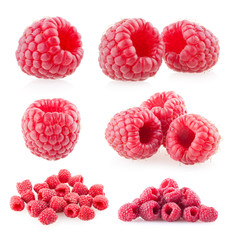 collection of raspberry images © Viktar Malyshchyts