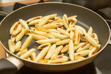 Schupfnudeln in der Pfanne