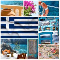 Greece collage