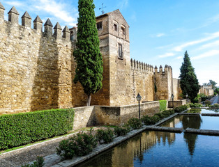 historische Stadtmauer von Cordoba in Spanien