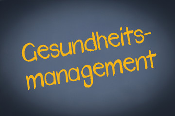 Gesundheitsmanagement