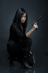 Fototapeta premium Asian woman
