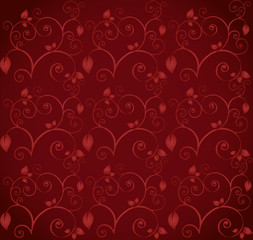 Valentine day. Heart background