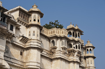 Fototapeta na wymiar City Palace w Udaipur, Indie
