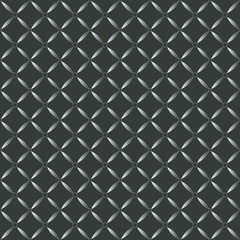 Seamless metallic grid pattern