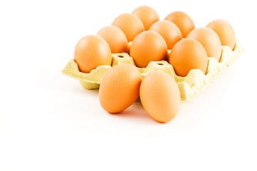 tray of eggs