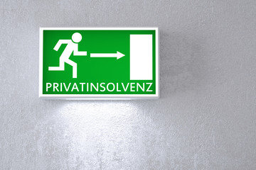 Wegweiser zur Privatinsolvenz