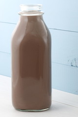 chocolate milk bottle