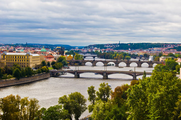 Obraz premium Bridges of Prague