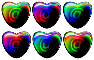 Boutons love internet