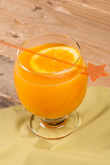 Fresh orange juice