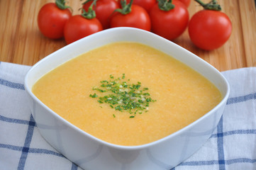 Gemüse Cremesuppe