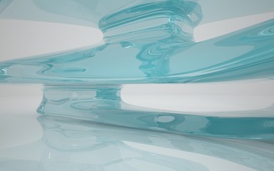 Abstract Architecture.Concep t of a modern building