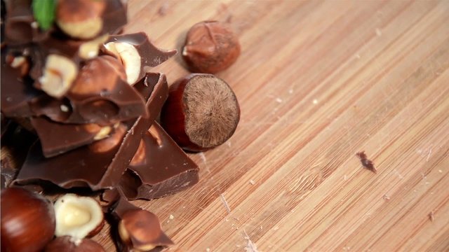 Stacked Rotating Chocolate
