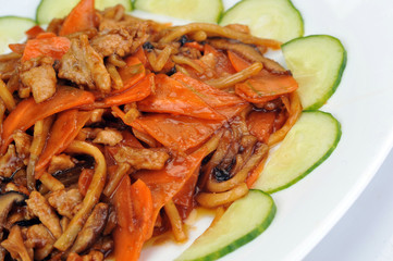steamed vegetables