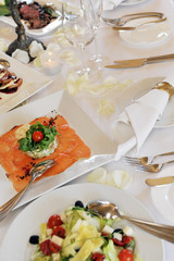wedding dinner