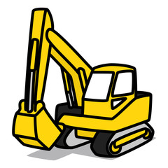 Cartoon Car 64 : Power Shovel