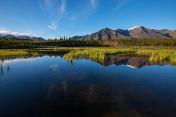 Fototapeta premium Lake on Alaska