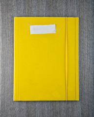 Yellow folder