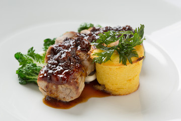 meat and puree