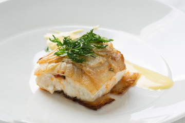 fish  on plate