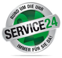 Service24 - Rund um die Uhr - Immer für Sie Da!