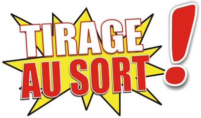 étiquette tirage au sort