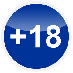 Sinal azul +18