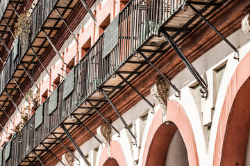 Typical architecture in Cordoba, Spain.