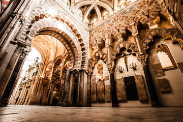 The Great Mosque in Cordoba, Spain - obrazy, fototapety, plakaty