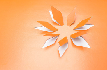 Origami flower