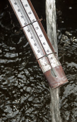 Water temperature measurement