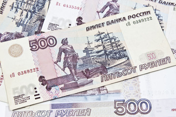 Ruble Rosyjskie - obrazy, fototapety, plakaty