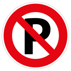 Parkverbot Parken Verboten